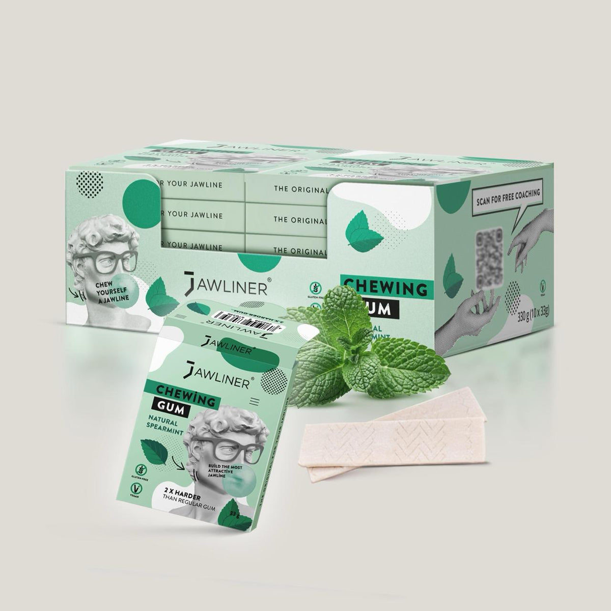 #Choose your Flavour_Spearmint #Choose your Package_4 Months Supply - 120 Gums
