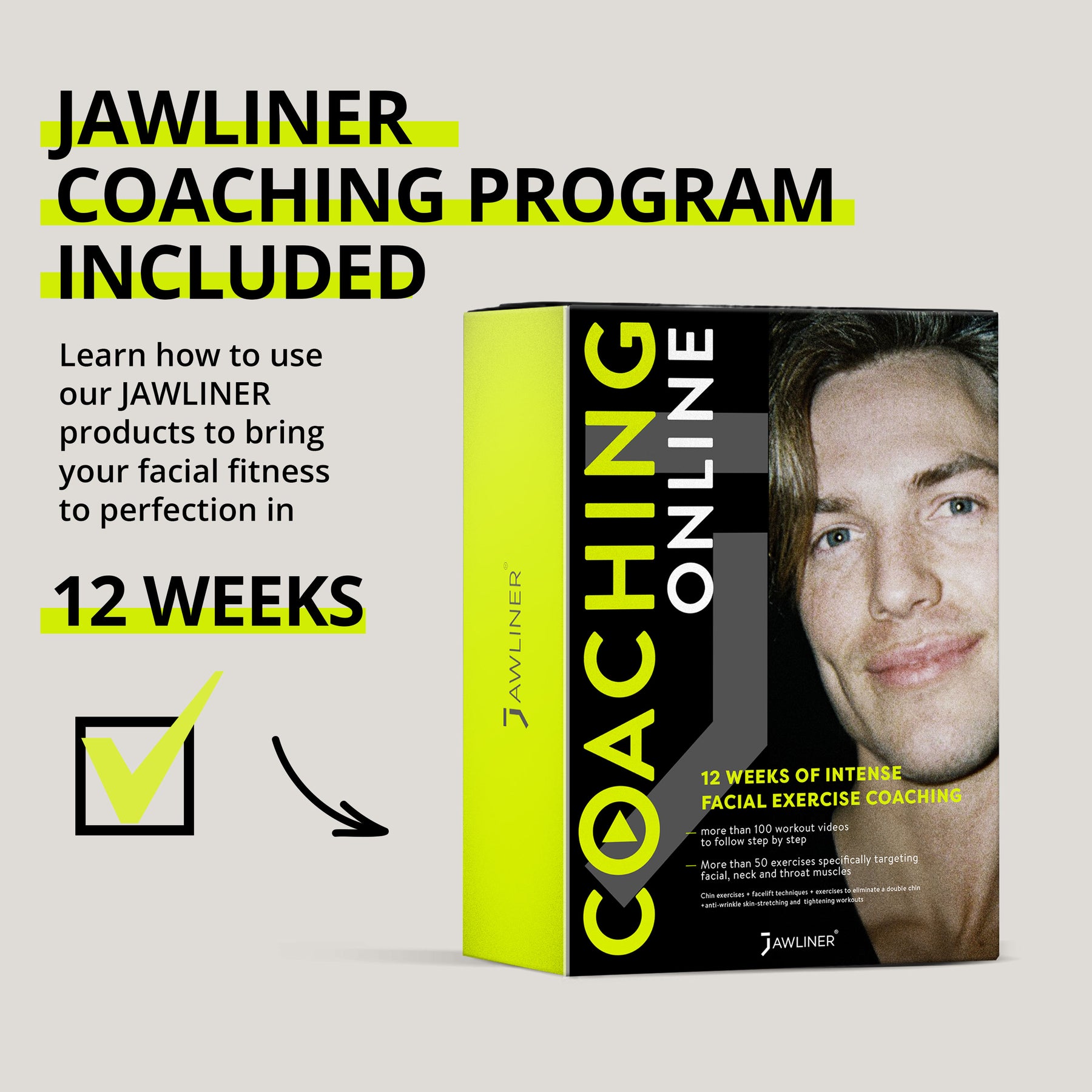 JAWLINER® Chewing-gum Fitness Menthe