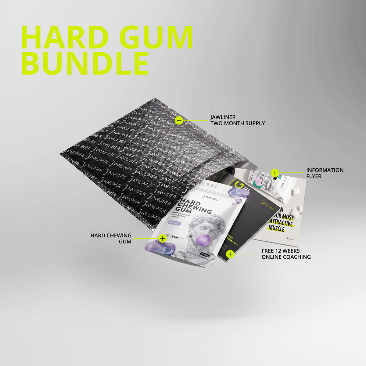 JAWLINER® Gum Hard Bundle