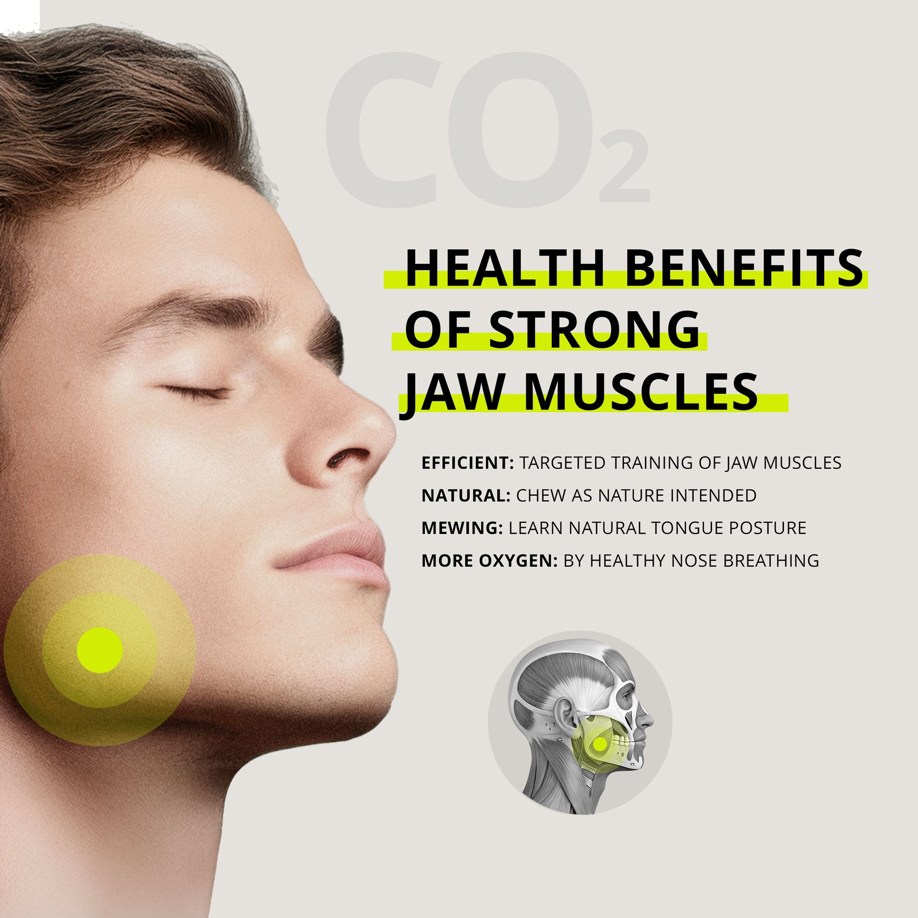 JAWLINER® Chewing Gum Watermelon Medium Hard