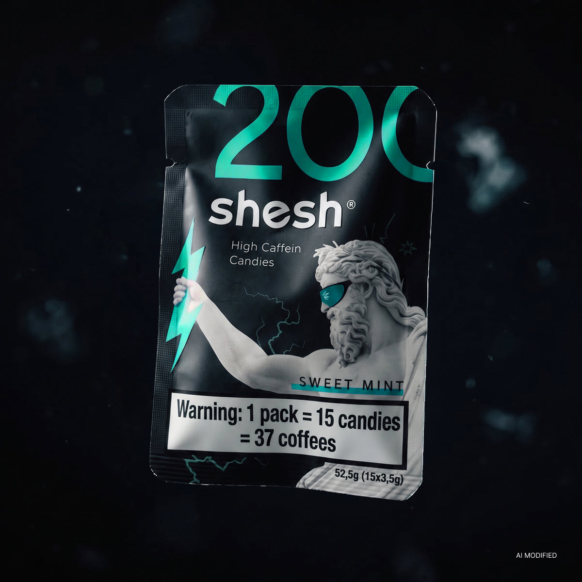 SHESH 200 mg Caffeine Candy