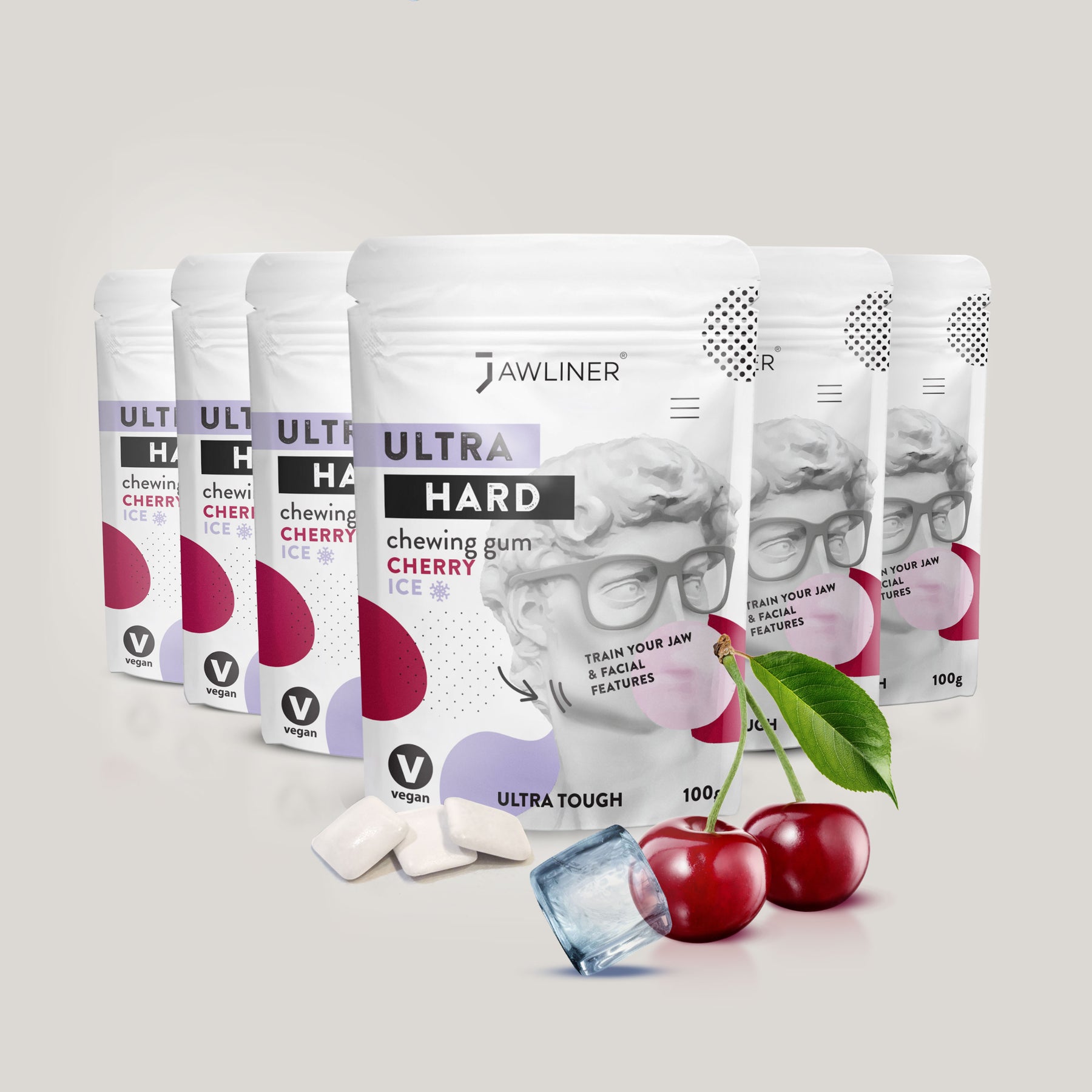 JAWLINER® Chewing-gum Fitness