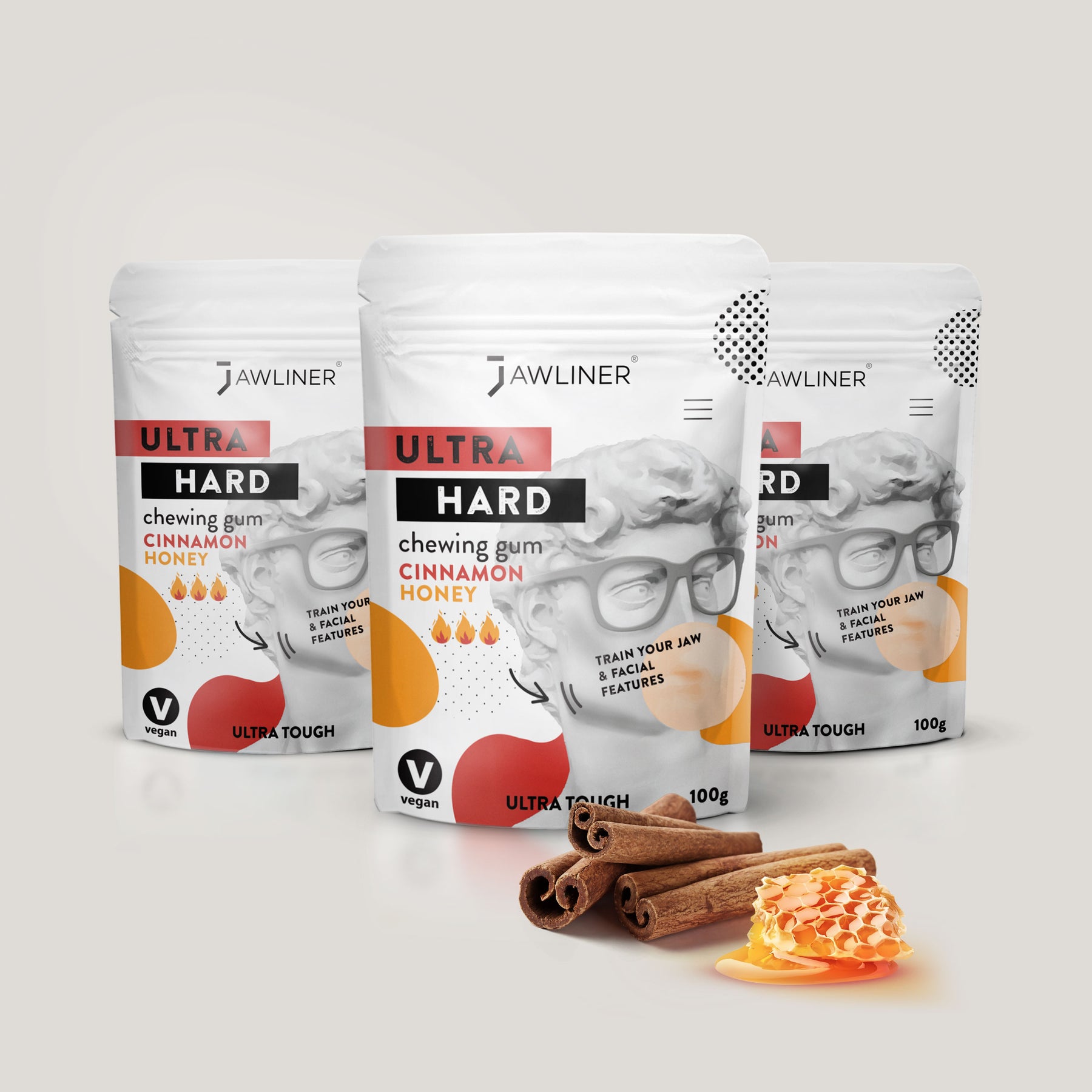 JAWLINER® Chewing-gum Fitness