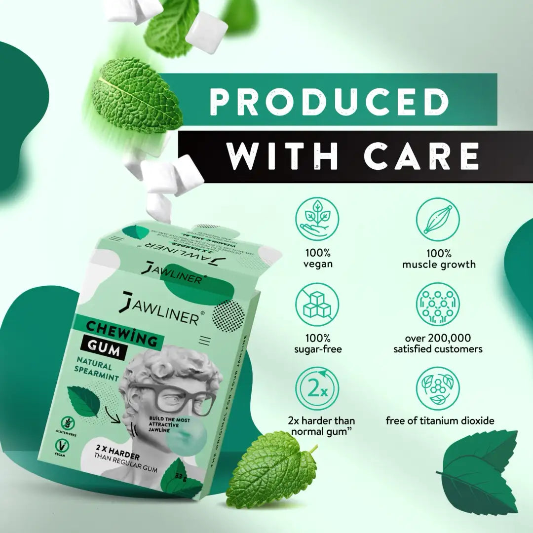 JAWLINER® Kaugummi Spearmint