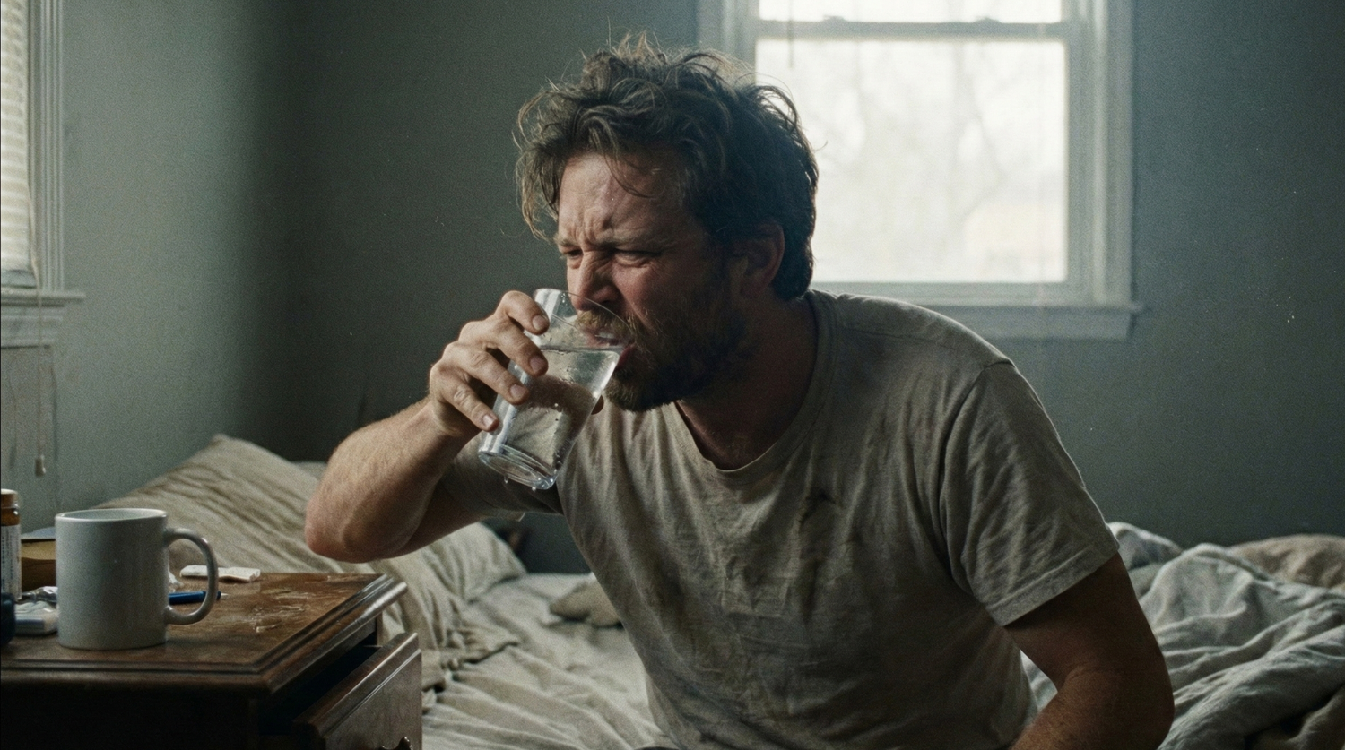 Dry mouth in the morning? The cause is almost always sleep