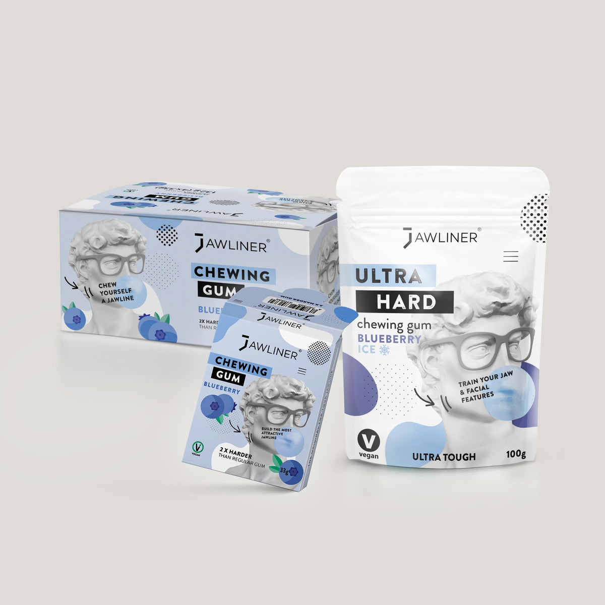 Jaw Trainer 6 Pezzi - Allenatore Mascella In Silicone Per Definire Linea Del Viso - Foto 9