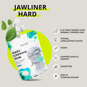 JAWLINER® Hard Chewing Gum