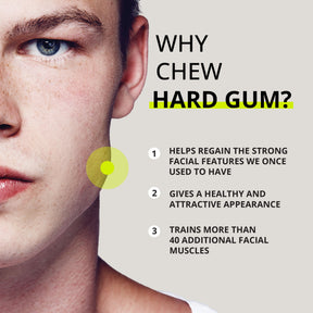 JAWLINER® Hard Chewing Gum