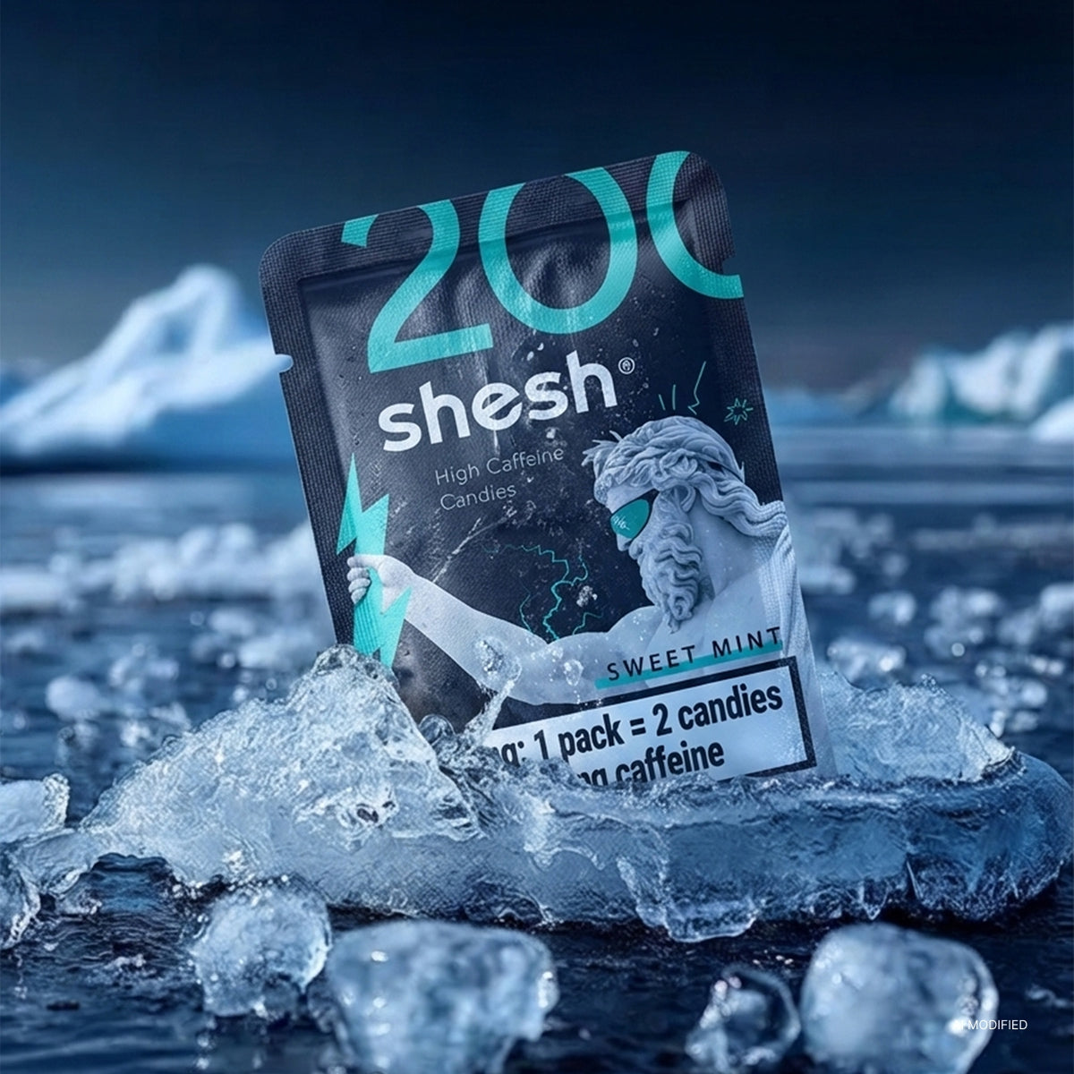 SHESH 200 mg Caffeine Candy