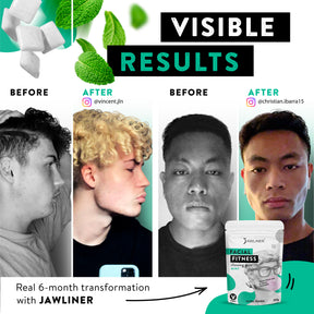 JAWLINER® Chewing-gum Fitness Menthe