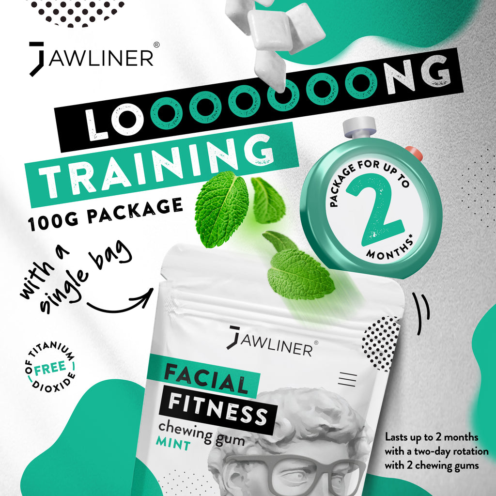 JAWLINER® Fitness Chewing Gum Mint