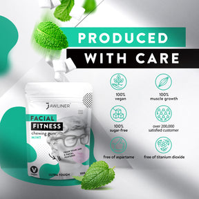 JAWLINER® Chewing-gum Fitness Menthe