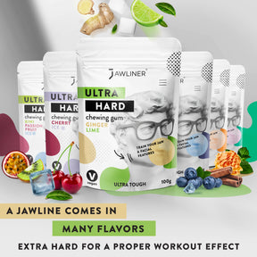 JAWLINER® Chicle Fitness Jengibre/Lima