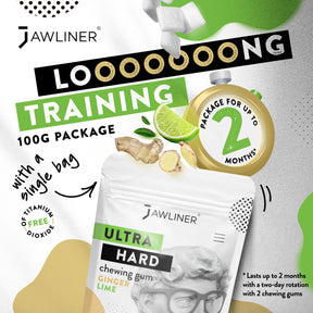 JAWLINER® Chicle Fitness Jengibre/Lima