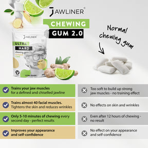 JAWLINER® Chicle Fitness Jengibre/Lima