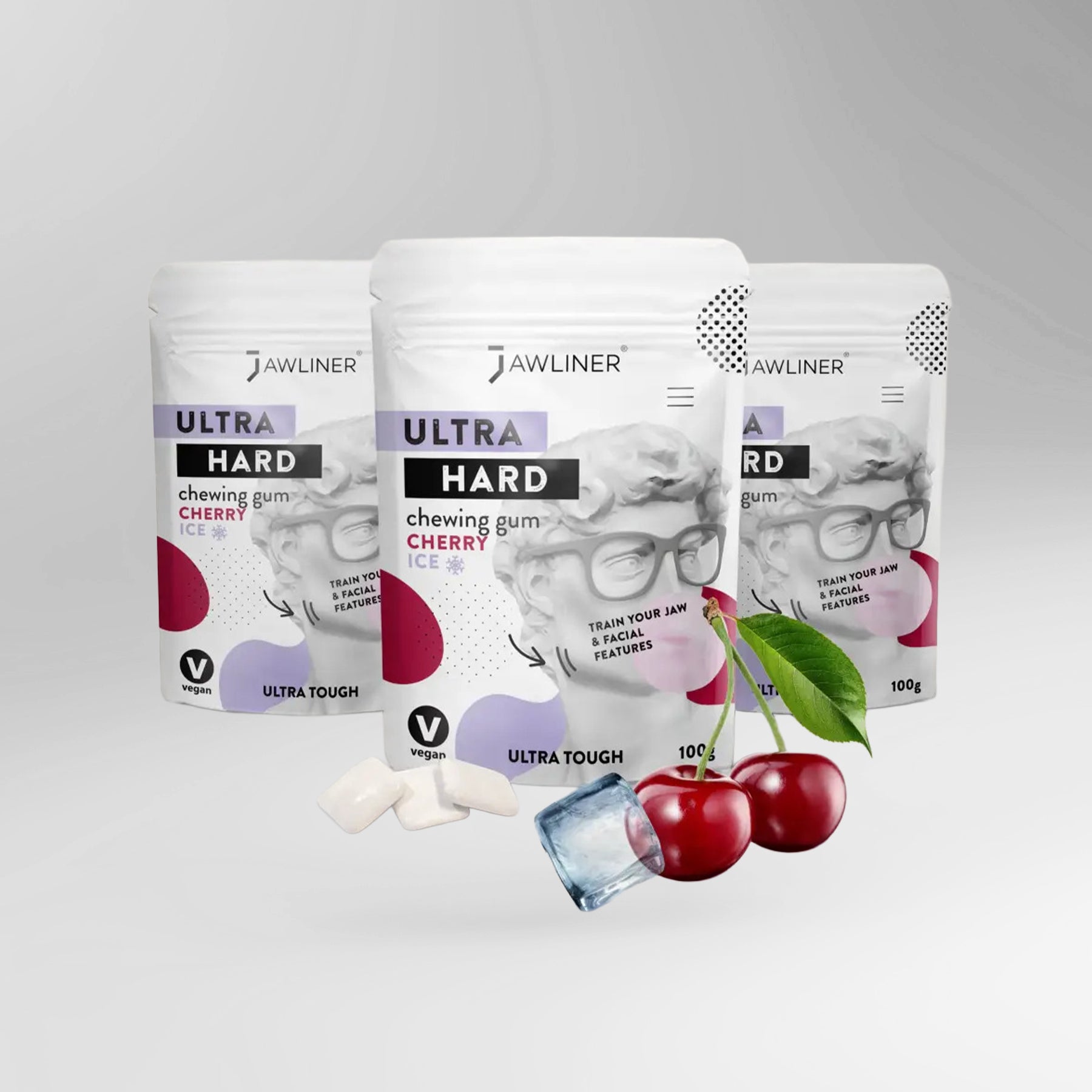 JAWLINER® Chewing Gum Ultra Hard