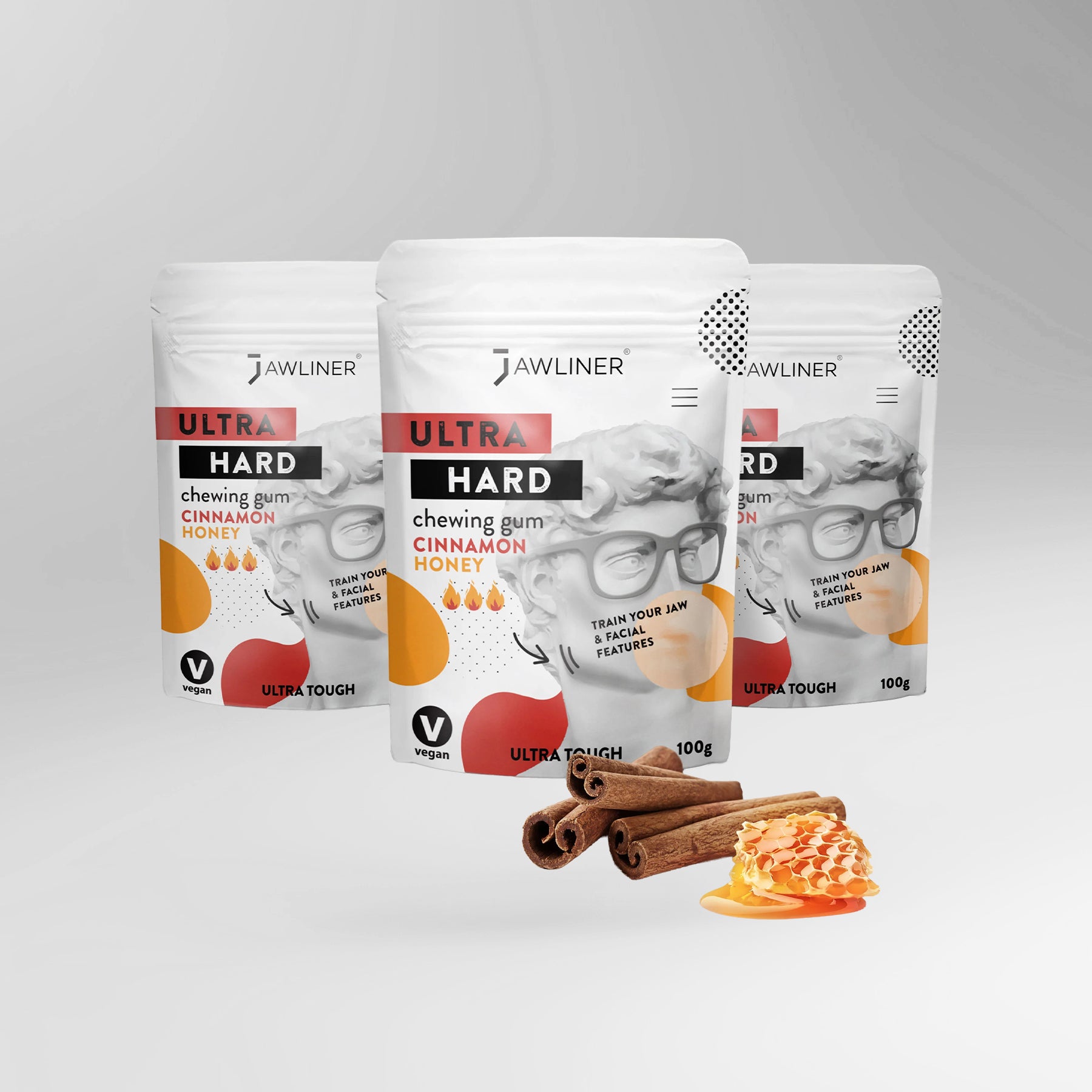 JAWLINER® Chewing Gum Ultra Hard