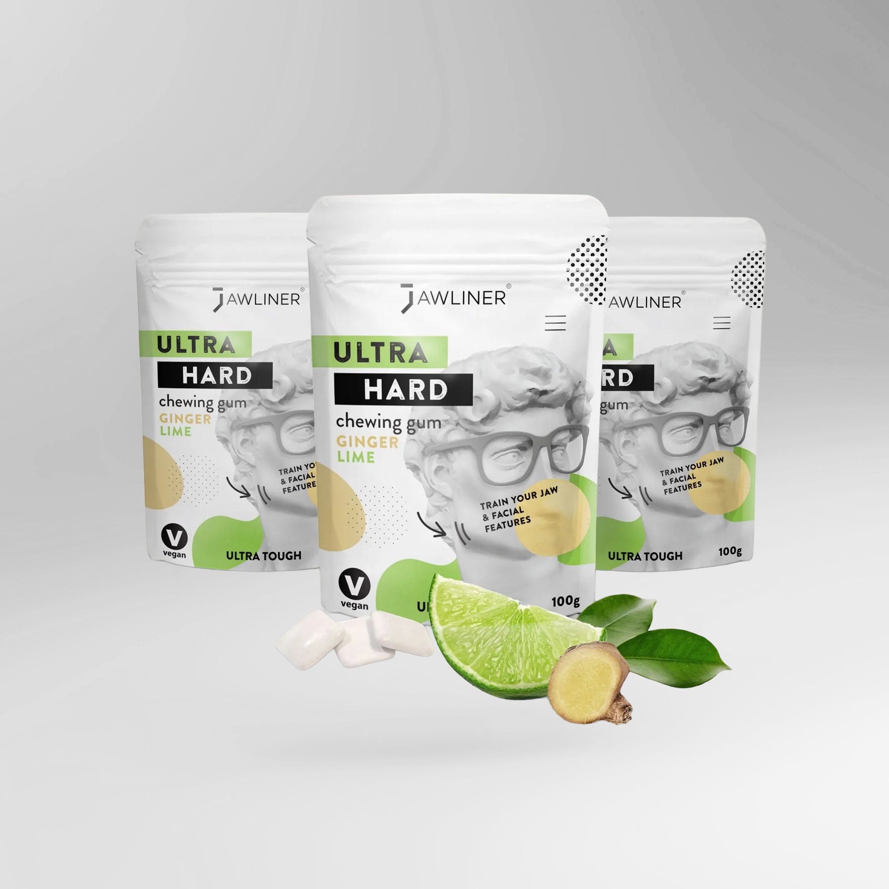 JAWLINER® Chewing Gum Ultra Hard