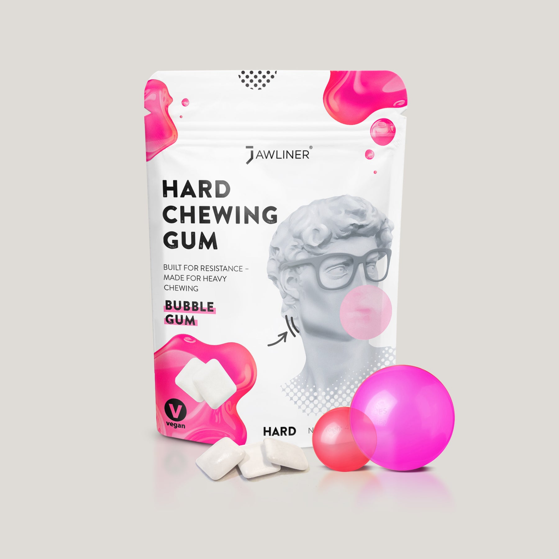 JAWLINER® Hard Chewing Gum