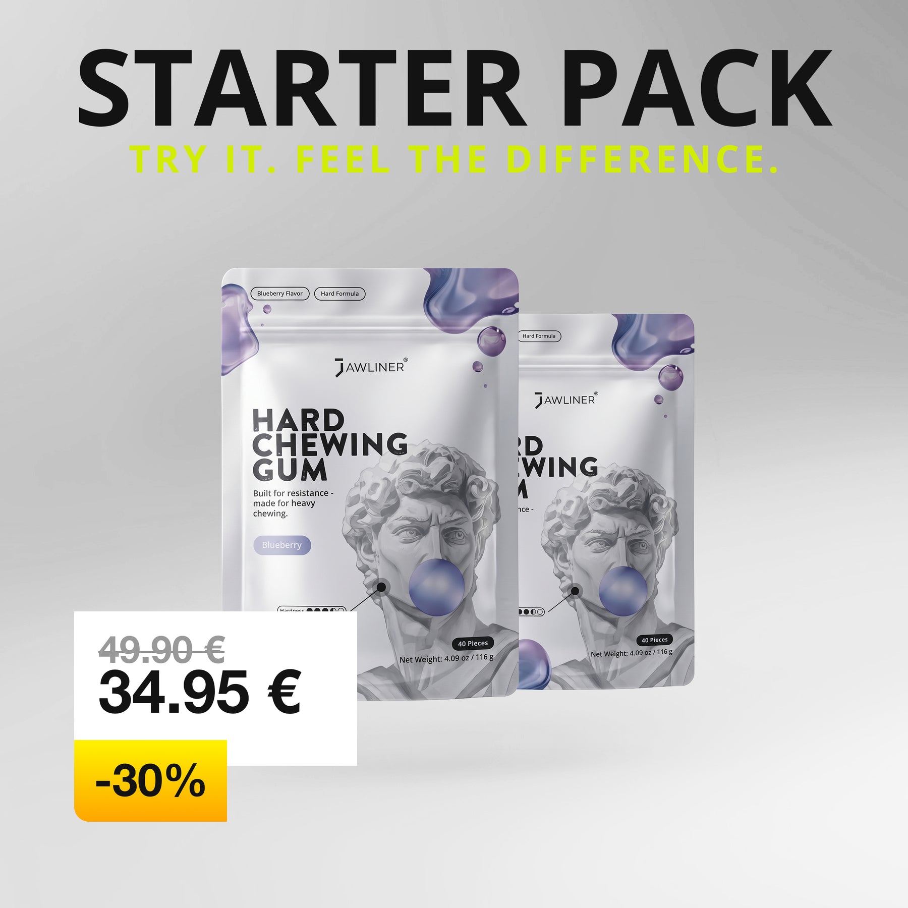 JAWLINER® Chewing Gum