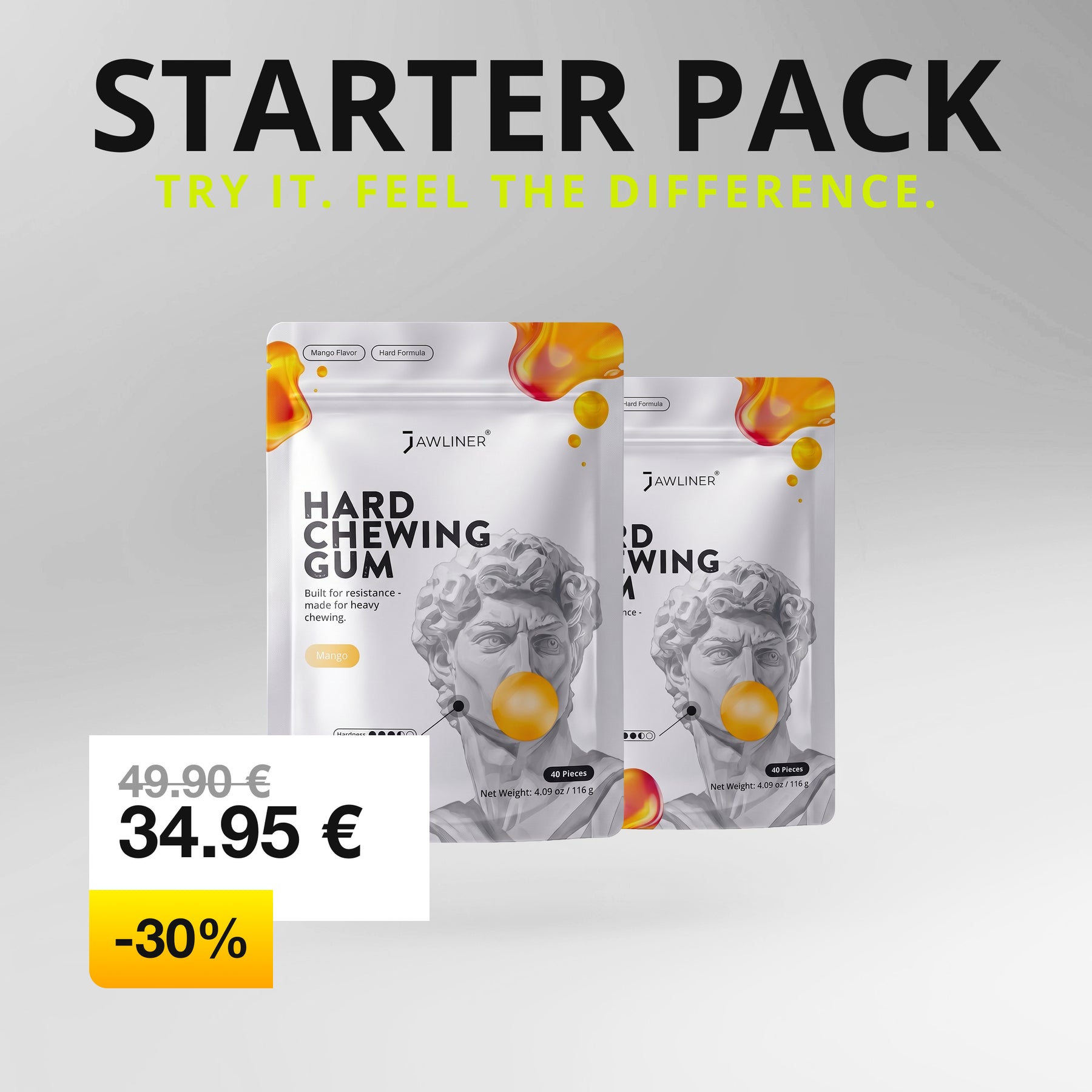 JAWLINER® Chewing Gum