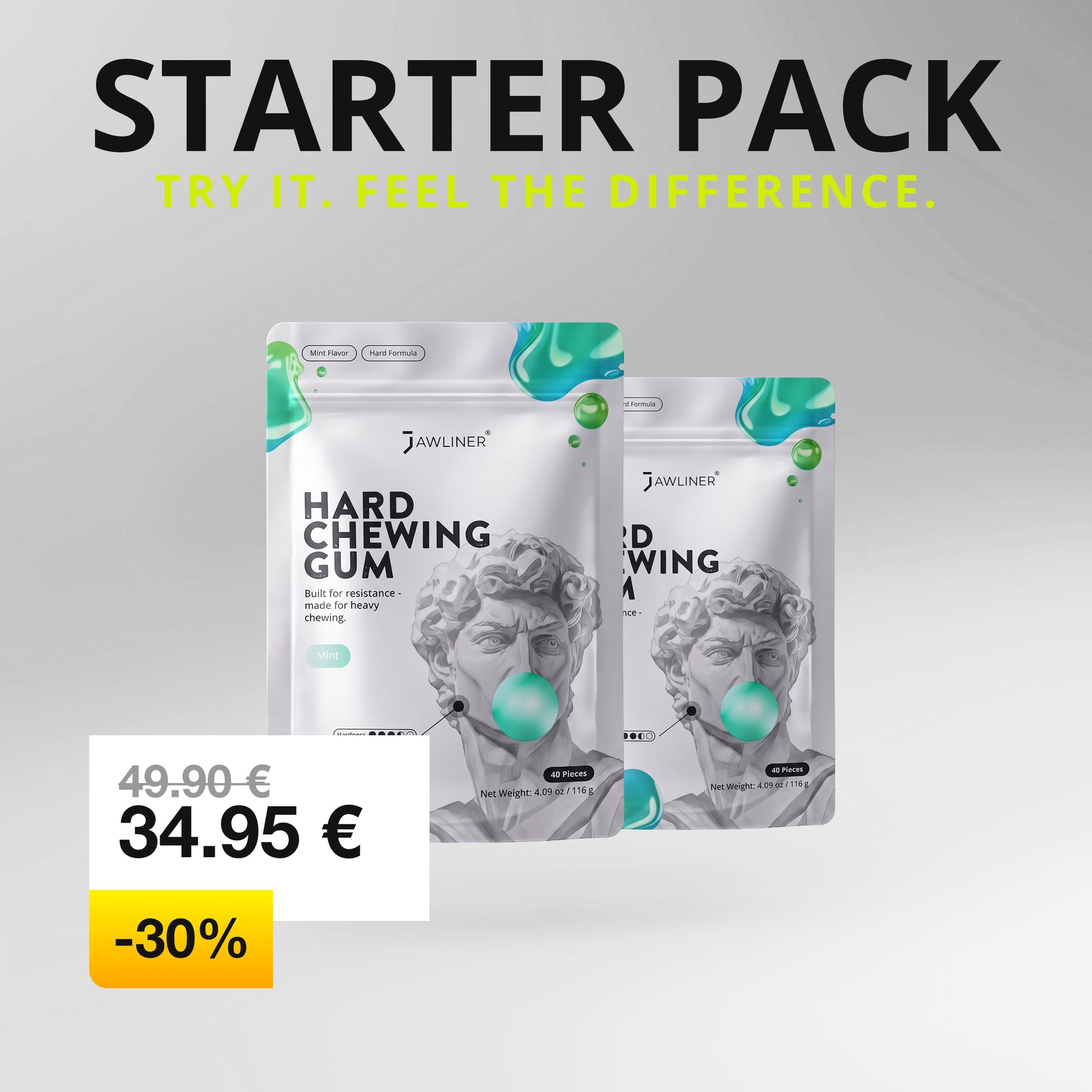 JAWLINER® Chewing Gum