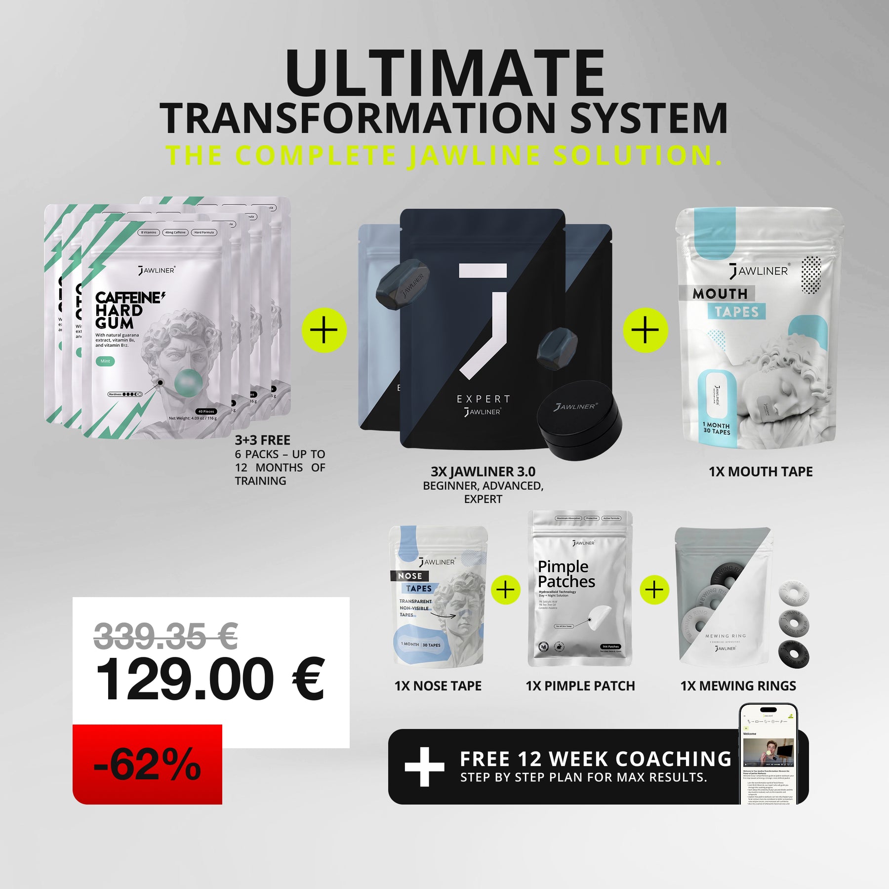 JAWLINER® Chewing Gum