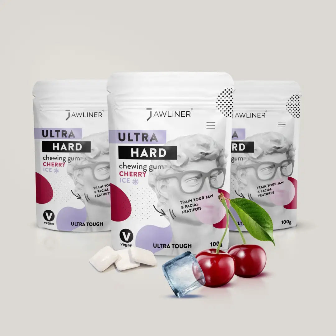 JAWLINER® Fitness-Kaugummi Cherry Ice