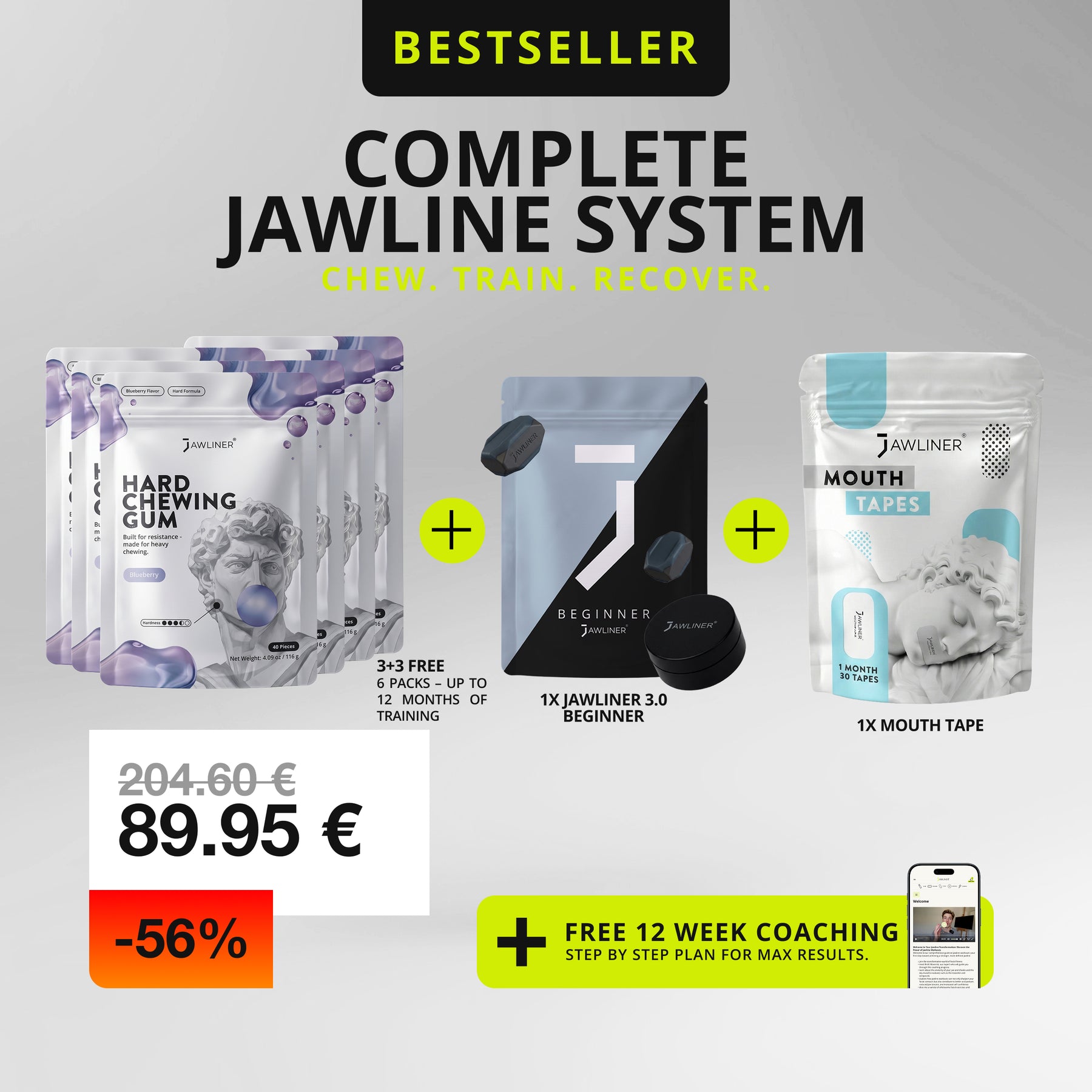 JAWLINER® Chewing Gum