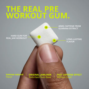 JAWLINER® Chewing Gum Hard + Caffeine